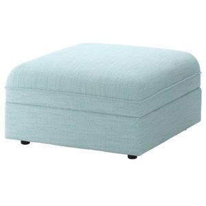 IKEA Woven Removable Ottoman Cover